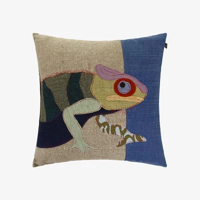 Amara Carola van Dyke - Chameleon Cushion - 50x50cm