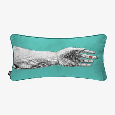 Amara Mano Silk Reversible Cushion - 50x25cm
