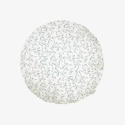 Amara Cam Cam Copenhagen - Round Cushion - OSC Green Leaves