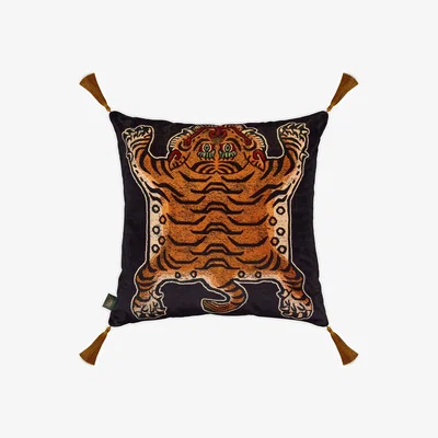 Amara Wild Saber Tassel Cushion