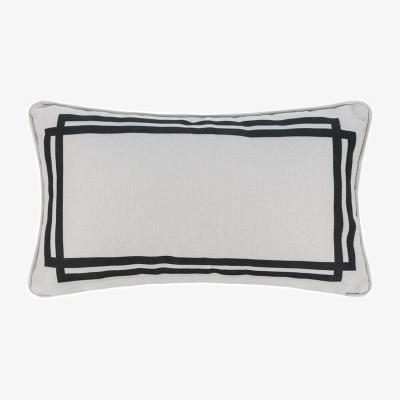 Amara Outdoor Border Cushion - 50x30cm