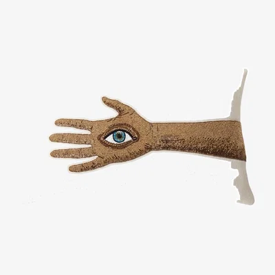 Amara Palmistry Beaded Cushion