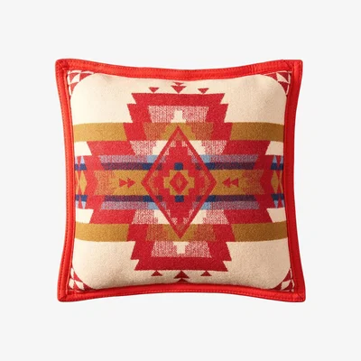 Amara Pendleton - Rock Point Cushion - 40x40cm - Scarlet