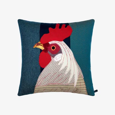 Amara Carola van Dyke - Rosie The Chicken Cushion - 50x50cm
