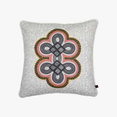 Amara Eva Sonaike - Ona Cushion - 50x50cm - Grey