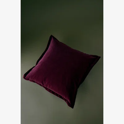 Anthropologie Ellenvale Interiors Emma Velvet Cushion