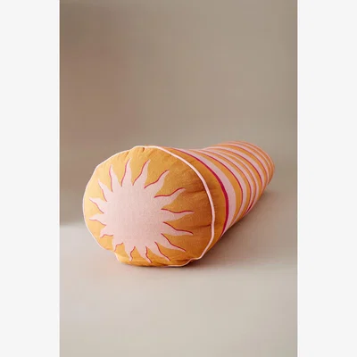 Anthropologie Anna + Nina Stripe Bolster Cushion