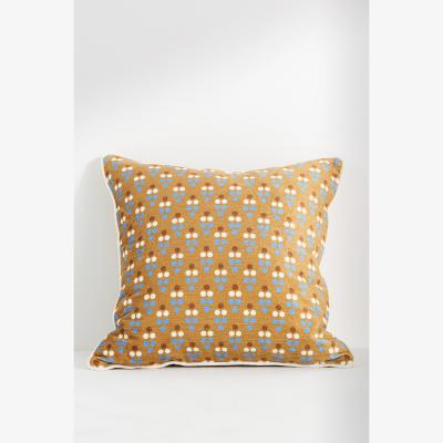 Anthropologie Dottie Velvet Patterned Cushion