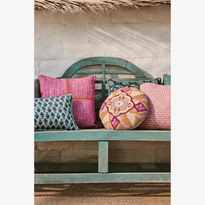 Anthropologie Jamea Polyester Woven Geometric Indoor/Outdoor Cushion
