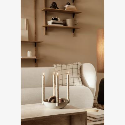 Anthropologie Ferm Living Calm Cotton-Linen Square Cushion