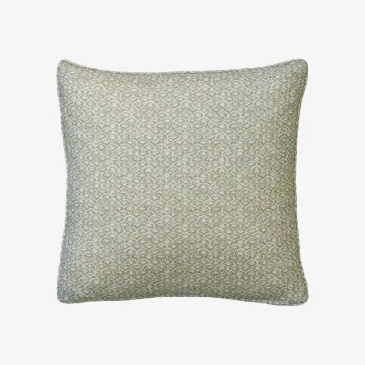 Andrew Martin Daisy Stone, Sustainable Feather, Cushion, 55cm x 55cm - Andrew Martin Linen & Linen Blend Floral & Small Prints
