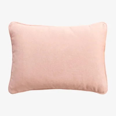 Andrew Martin Cinema Milkshake Rectangular, Sustainable Feather, Cushion, 55CM X 40CM - Andrew Martin Velvet Plain