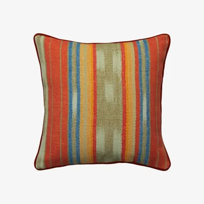 Andrew Martin Argo Brick Outdoor, Hollowfibre, Cushion, 55cm x 55cm - Andrew Martin Stripe