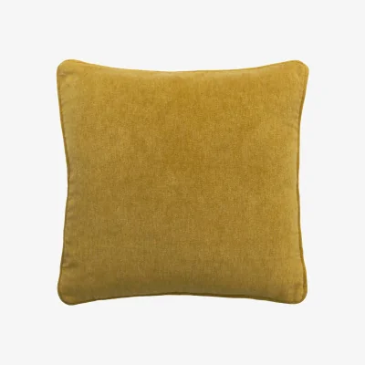 Andrew Martin Cinema Martini, Sustainable Feather, Cushion, 55cm x 55cm - Andrew Martin Velvet Plain