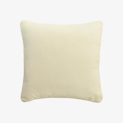 Andrew Martin Cinema Soda, Sustainable Feather, Cushion, 55cm x 55cm - Andrew Martin Velvet Plain