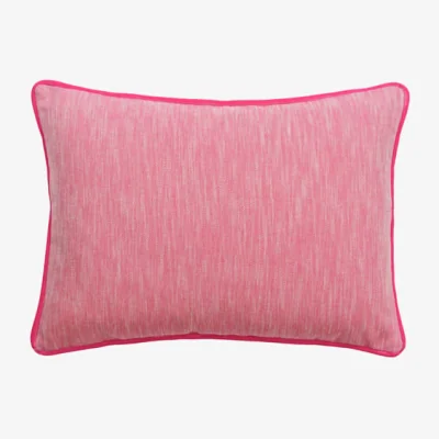 Andrew Martin Canvas Hot Pink, Sustainable Feather, Cushion - Andrew Martin Kit Kemp Linen & Linen Blend Plain