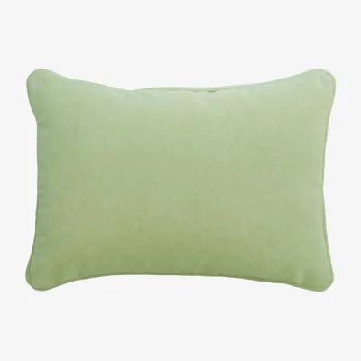Andrew Martin Cinema Parlour Rectangular, Sustainable Feather, Cushion, 55cm x 40cm - Andrew Martin Velvet Plain