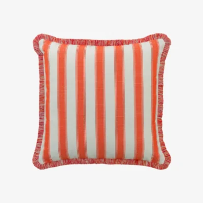 Andrew Martin Tote Spritz, Hollowfibre, Cushion, 55cm x 55cm - Andrew Martin Sophie Paterson Stripe