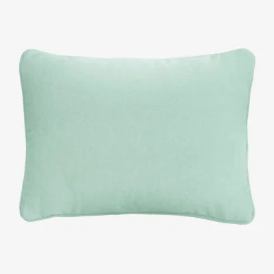 Andrew Martin Cinema Diner Rectangular, Sustainable Feather, Cushion, 55CM X 40CM - Andrew Martin Velvet Plain