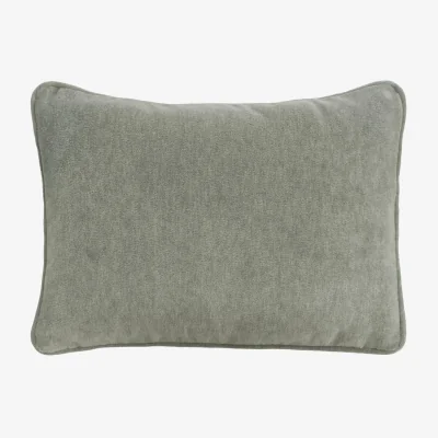 Andrew Martin Cinema Rex Rectangular, Sustainable Feather, Cushion, 55CM X 40CM - Andrew Martin Velvet Plain