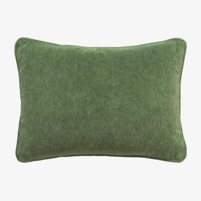 Andrew Martin Cinema Gherkin Rectangular, Sustainable Feather, Cushion, 55CM X 40CM - Andrew Martin Velvet Plain