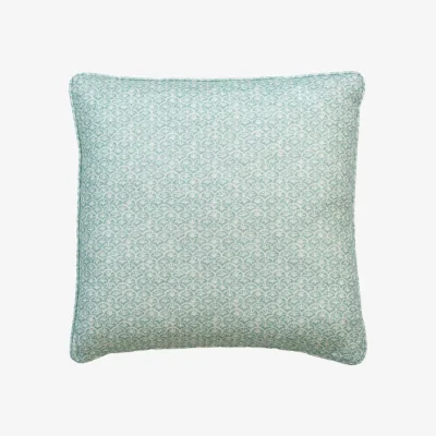 Andrew Martin Daisy Brook, Sustainable Feather, Cushion, 55cm x 55cm - Andrew Martin Linen & Linen Blend Floral & Small Prints