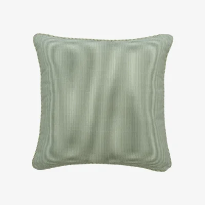 Andrew Martin Espadrille Cypress, Hollowfibre, Cushion, 55cm x 55cm - Andrew Martin Sophie Paterson Stripe