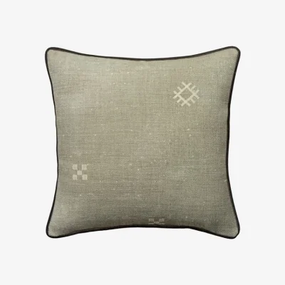 Andrew Martin Azorus Smoke Outdoor, Hollowfibre, Cushion, 55cm x 55cm - Andrew Martin Small Prints