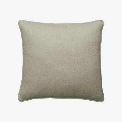 Andrew Martin Rucksack Natural, Sustainable Feather, Cushion - Andrew Martin Linen & Linen Blend Plain