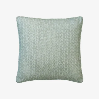 Andrew Martin Daisy Fennel, Sustainable Feather, Cushion, 55cm x 55cm - Andrew Martin Linen & Linen Blend Floral & Small Prints