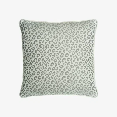 Andrew Martin Wildcat Storm, Sustainable Feather, Cushion, 55cm x 55cm - Andrew Martin Sophie Paterson Cotton Blend & Linen Blend & Viscose Blend Animal
