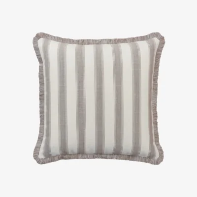 Andrew Martin Tote Sand, Hollowfibre, Cushion, 55cm x 55cm - Andrew Martin Sophie Paterson Stripe