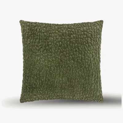 Arighi Bianchi Solstice Chenille Cushion, Green