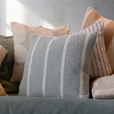 Arighi Bianchi Nebula Cushion, Blue