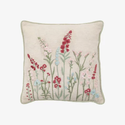 Arighi Bianchi Embroidered Meadow Cushion