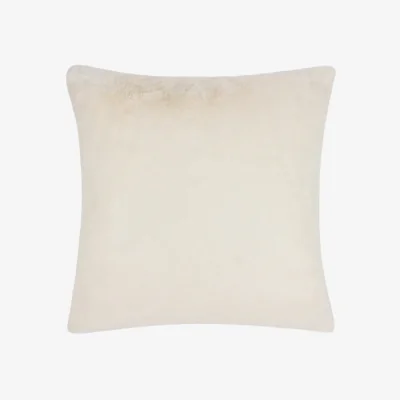 Arighi Bianchi Faux Fur Cushion, Ecru