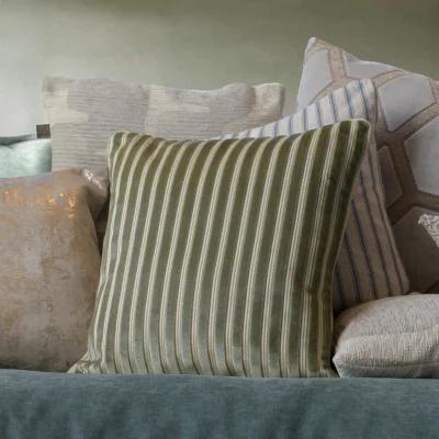 Arighi Bianchi Lyra Sage Green Cushion