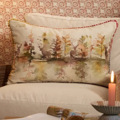 Arighi Bianchi Atlas Plum Cushion