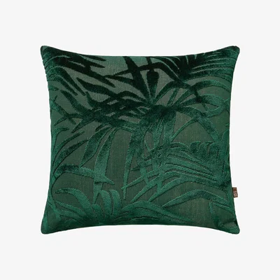 Barker and Stonehouse Green Palm Leaf Cushion | Barker & Stonehouse