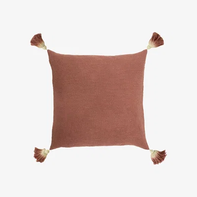 Barker and Stonehouse Juniper Tassel Cushion, Blush
