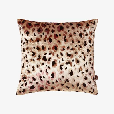 Barker and Stonehouse Rose Leopard Cushion