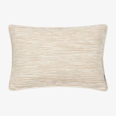 Barker and Stonehouse Natural Ribbed Cushion, Square, Neutral 100% Cotton | Barker & Stonehouse