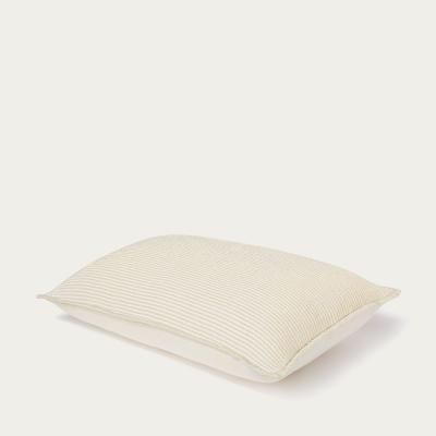 Bombinate.com Beige Striped – Magellan Large Beach Pillows