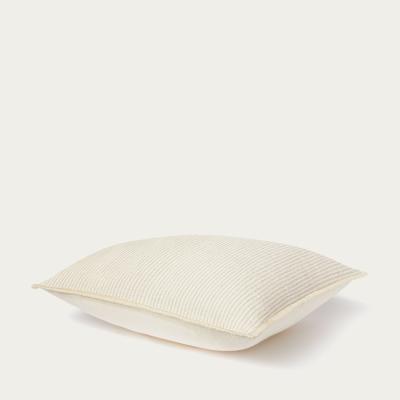 Bombinate.com Beige Striped – Magellan Small Beach Pillows