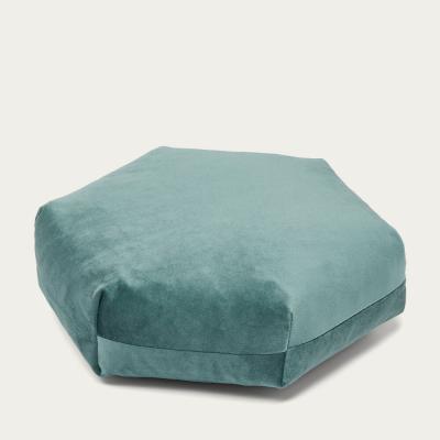Bombinate.com Mint Green Plus Hexagon - The Pillow