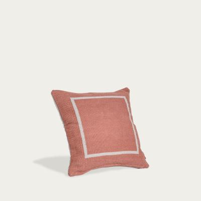 Bombinate.com Terracotta Jamakhan Square Handwoven Cushion