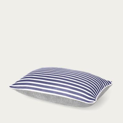 Bombinate.com Navy Striped - Galet Beach Pillows