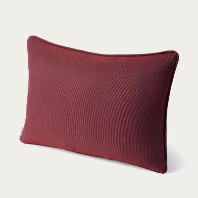 Bombinate.com Burgundy Equipage Cushion - Large