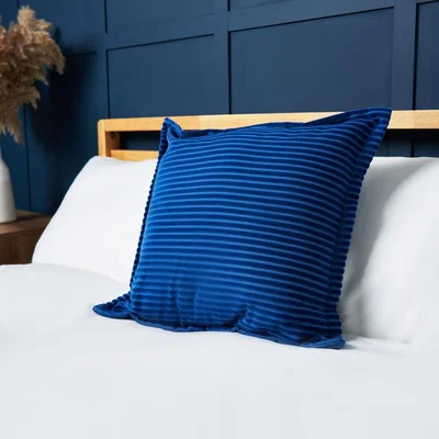BHS.com Corduroy Cushion, Navy