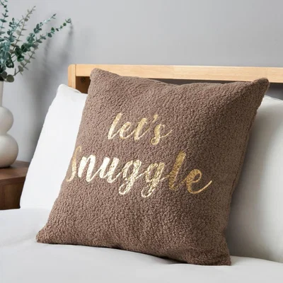 BHS.com Lets Snuggle Cushion, Grey